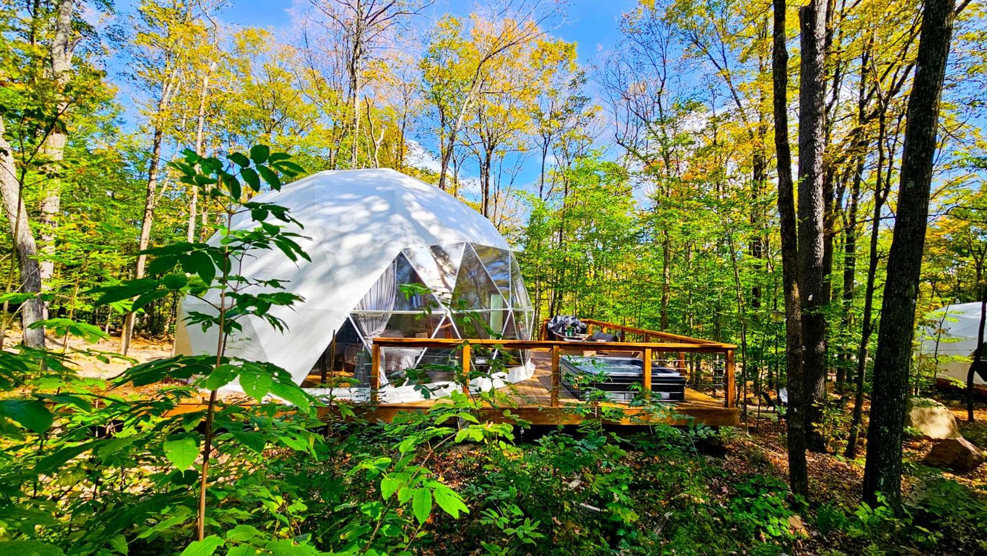 Вилла Dome Le Montagnard Brownsburg Экстерьер фото