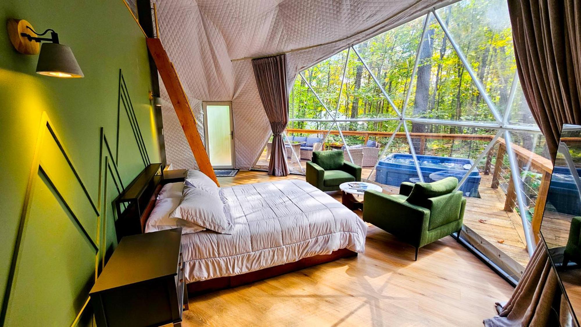 Вилла Dome Le Montagnard Brownsburg Экстерьер фото