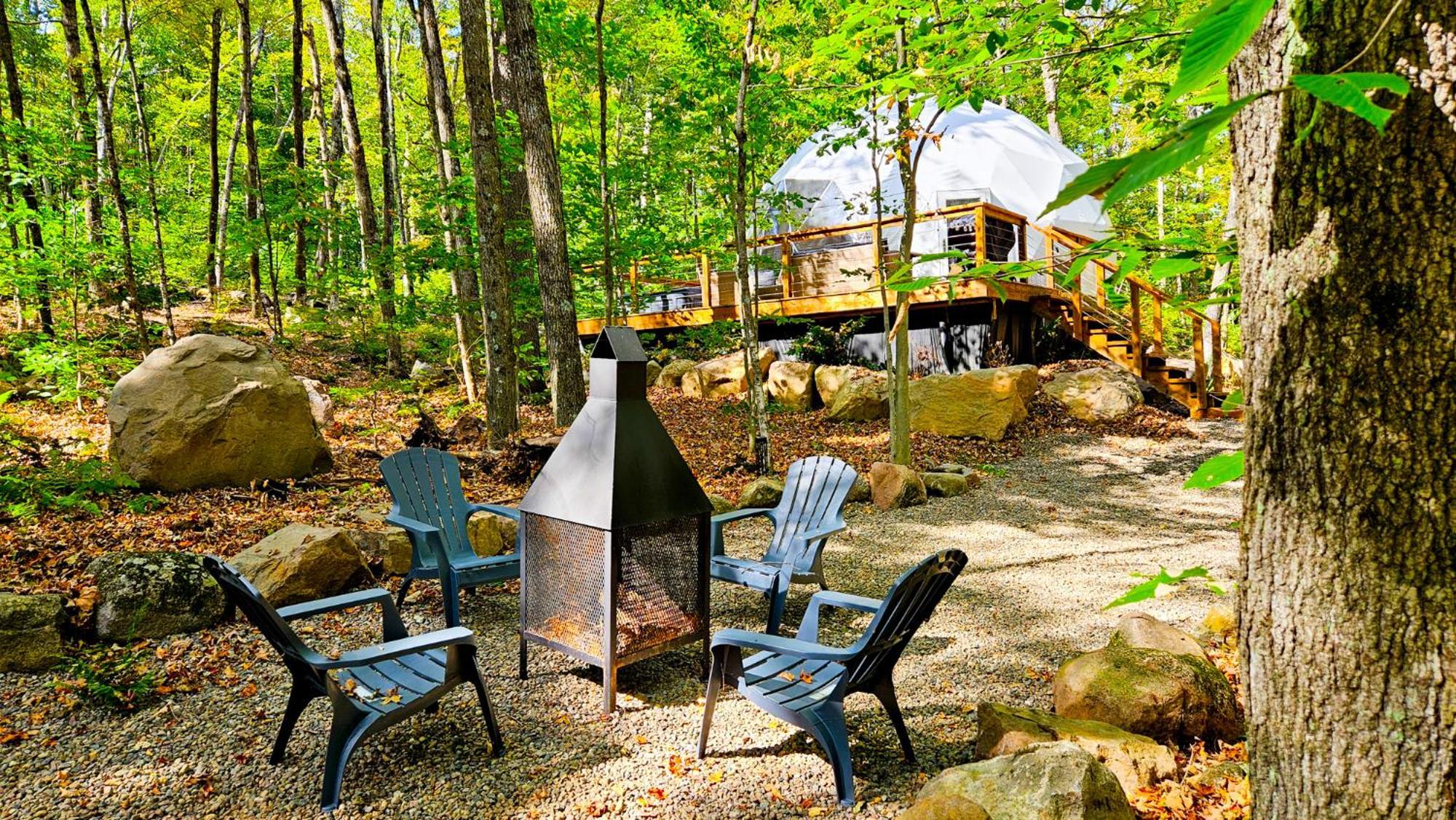 Вилла Dome Le Montagnard Brownsburg Экстерьер фото